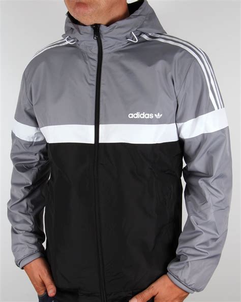 adidas windbreaker grau herren|Adidas waterproof windbreaker.